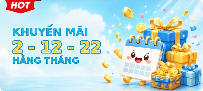 Khuyến mãi ee88 hằng tháng